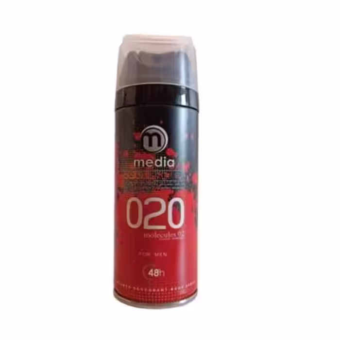 اسپری بدن مردانه مدیا مدل Molecule02 حجم 200 میلی لیتر