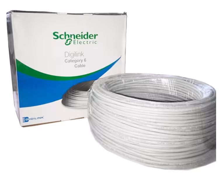 کابل شبکه اشنایدر مدل Digilink CAT6 SFTP حلقه 305 متری