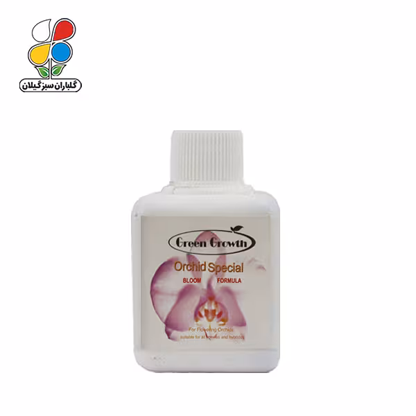 کود مایع مخصوص بوته ارکیده در زمان گلدهی گرین گروت ظرفیت 90 میلی لیتری