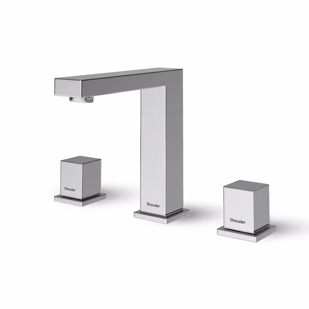 شیر روشویی سه تکه شودر مدل اروپا کروم