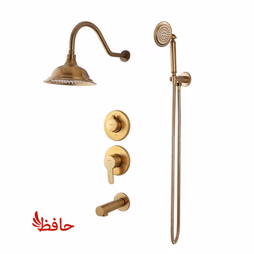 شیر حمام توکار راسان مدل هورنر طلایی کلاس 1