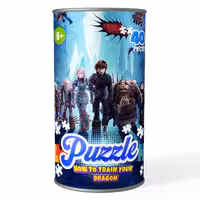 پازل 40 تکه کارتون چگونه اژدهای خود را تربیت کنیم