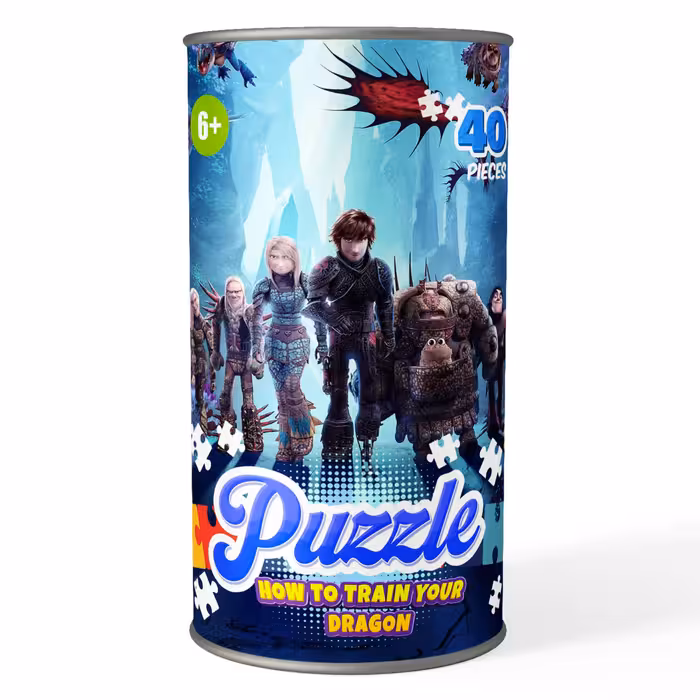 پازل 40 تکه کارتون چگونه اژدهای خود را تربیت کنیم