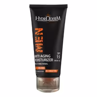 کرم ژل مرطوب کننده و ضد چروک آقایان هیدرودرم SPF 15