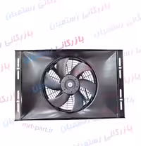 فن کولر تک 24 ولت قاب فلزی