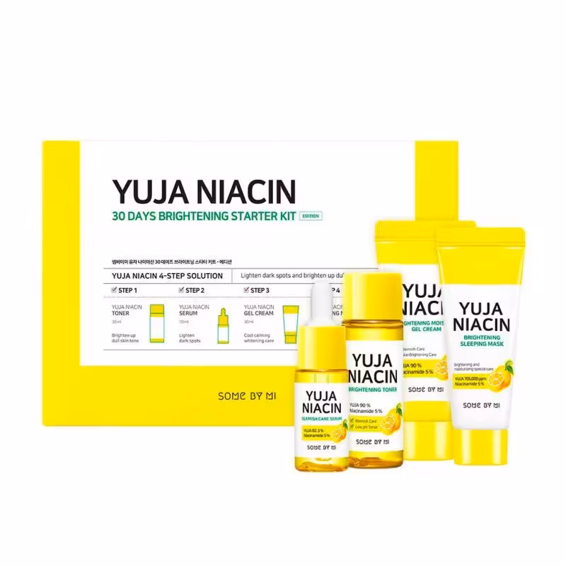 کیت روشن کننده پوست 30 روزه یوجا نیاسین سام بای می