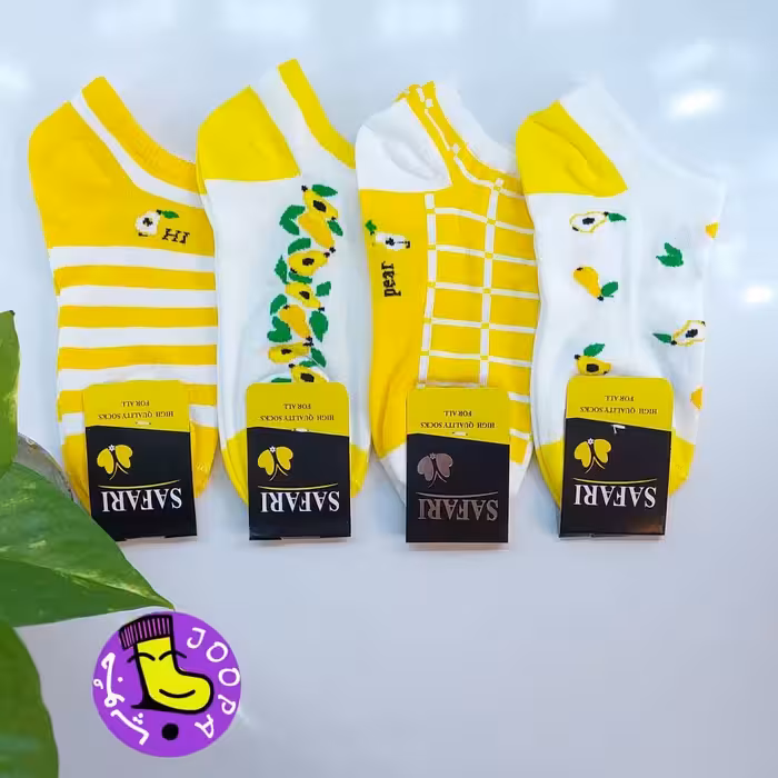 جوراب مچی طرح گلابی