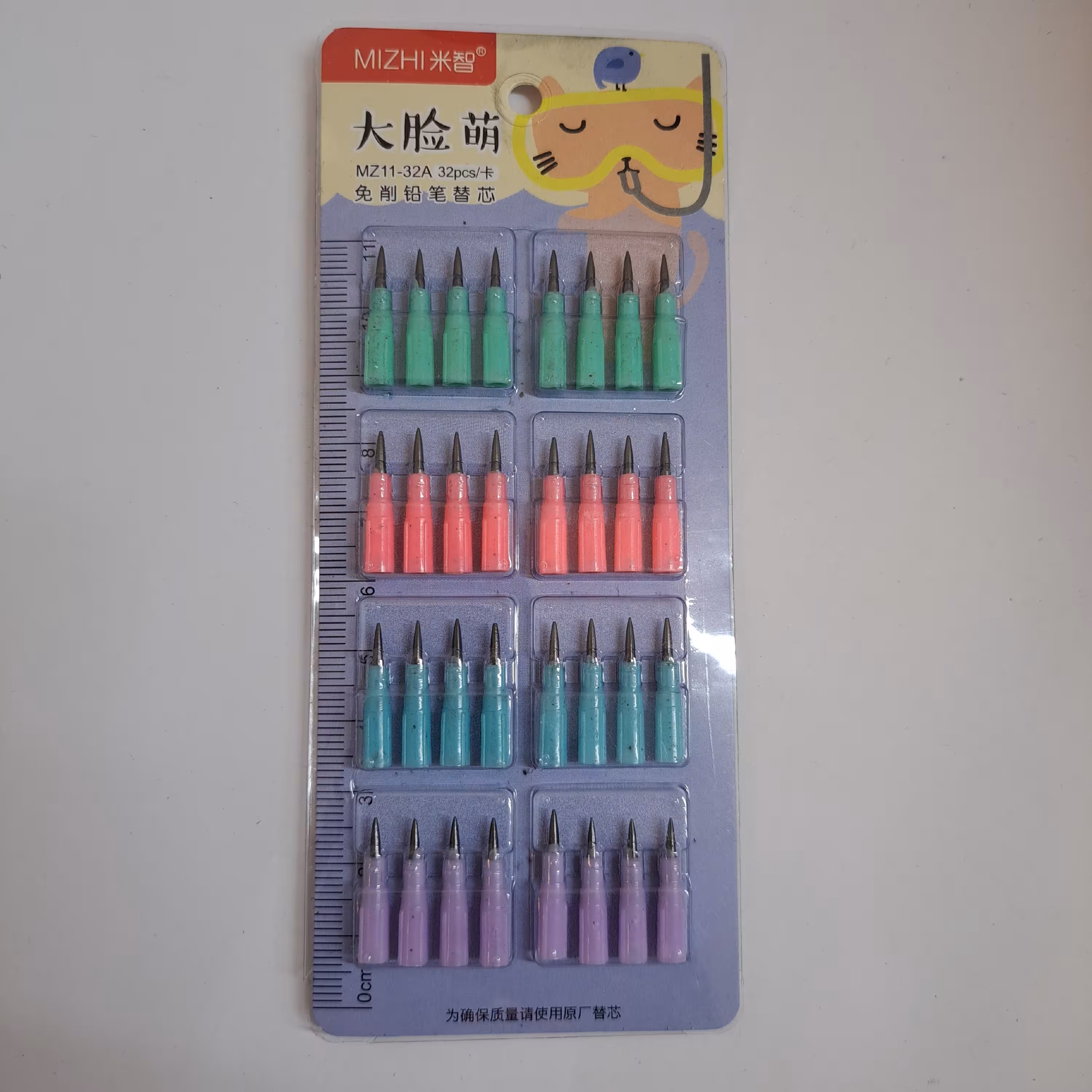 نوک مداد فشنگی 32 عددی مخصوص مدادهای فشنگی با قیمت مناسب