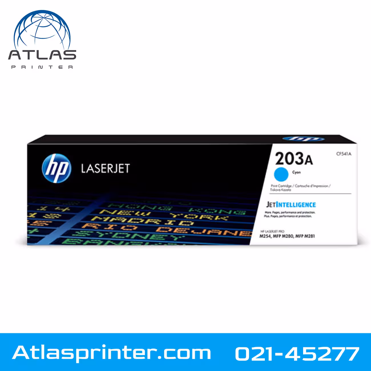 کارتریج لیزری اچ پی HP 203A آبی