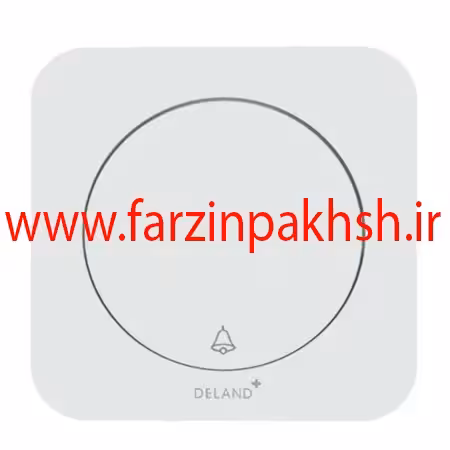 کلید یک پل توکار دلند مدل آدا سفید