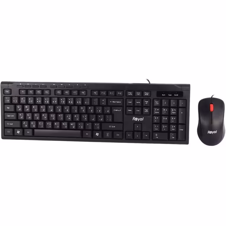 کیبورد و ماوس رویال مدل KM-720 | کالا مکس