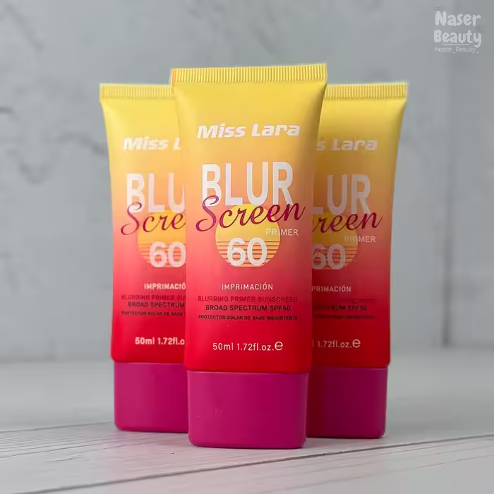 ضد آفتاب تیوپی SPF 50 بی‌رنگ Miss Lara