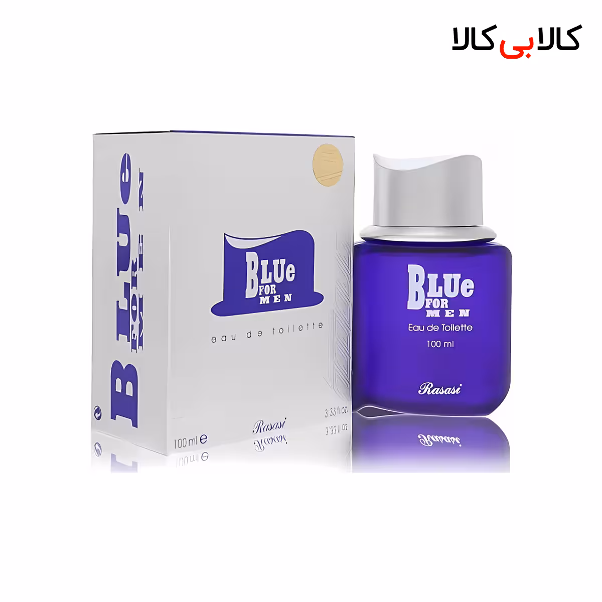 ادکلن رصاصی بلو فور من مردانه حجم 100 میلی لیتر