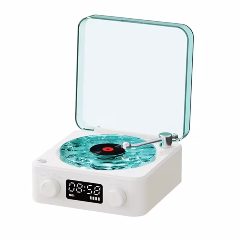 اسپیکر بلوتوثی قابل حمل طرح گرامافون مدل T3