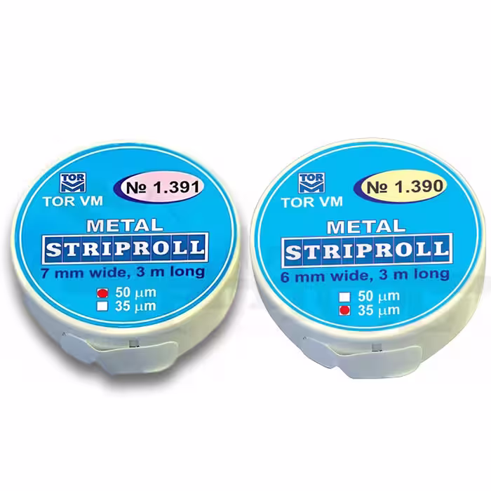 نوار ماتریس فلزي رولی (Striproll (Round Box برند TORVM