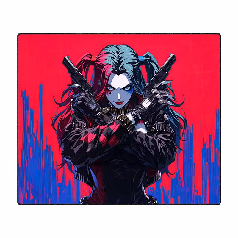 ماوس پد گیمینگ طرح Harley Quinn