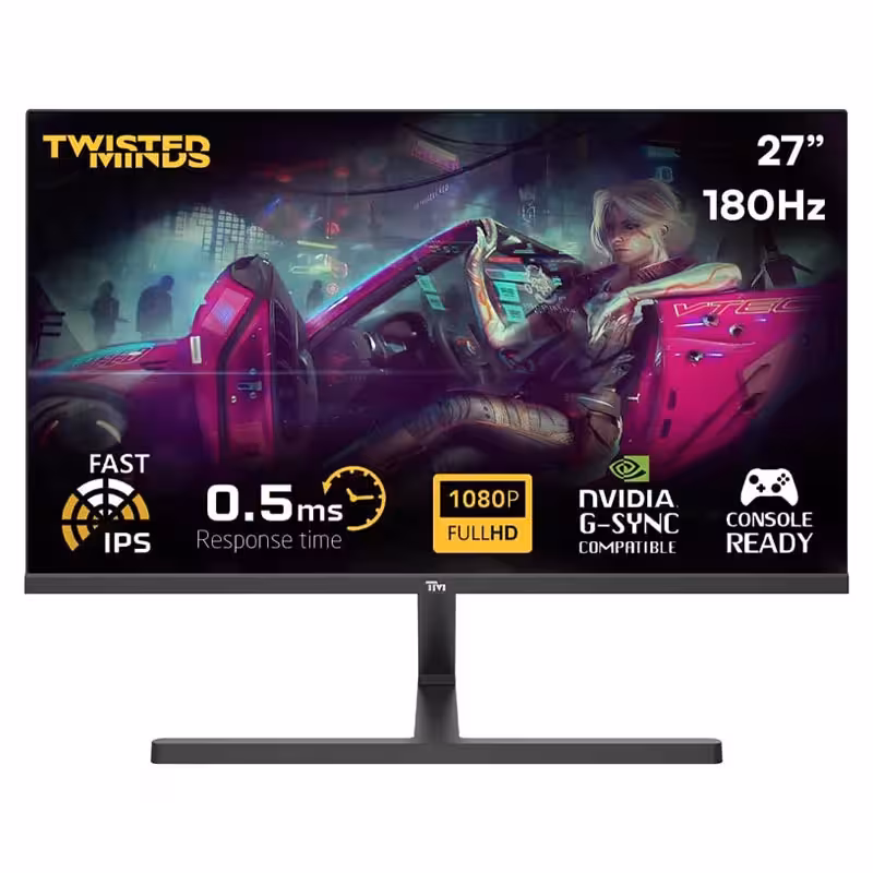 مانیتور 27 اینچ Twisted Minds مدل TM27FHD180IPS