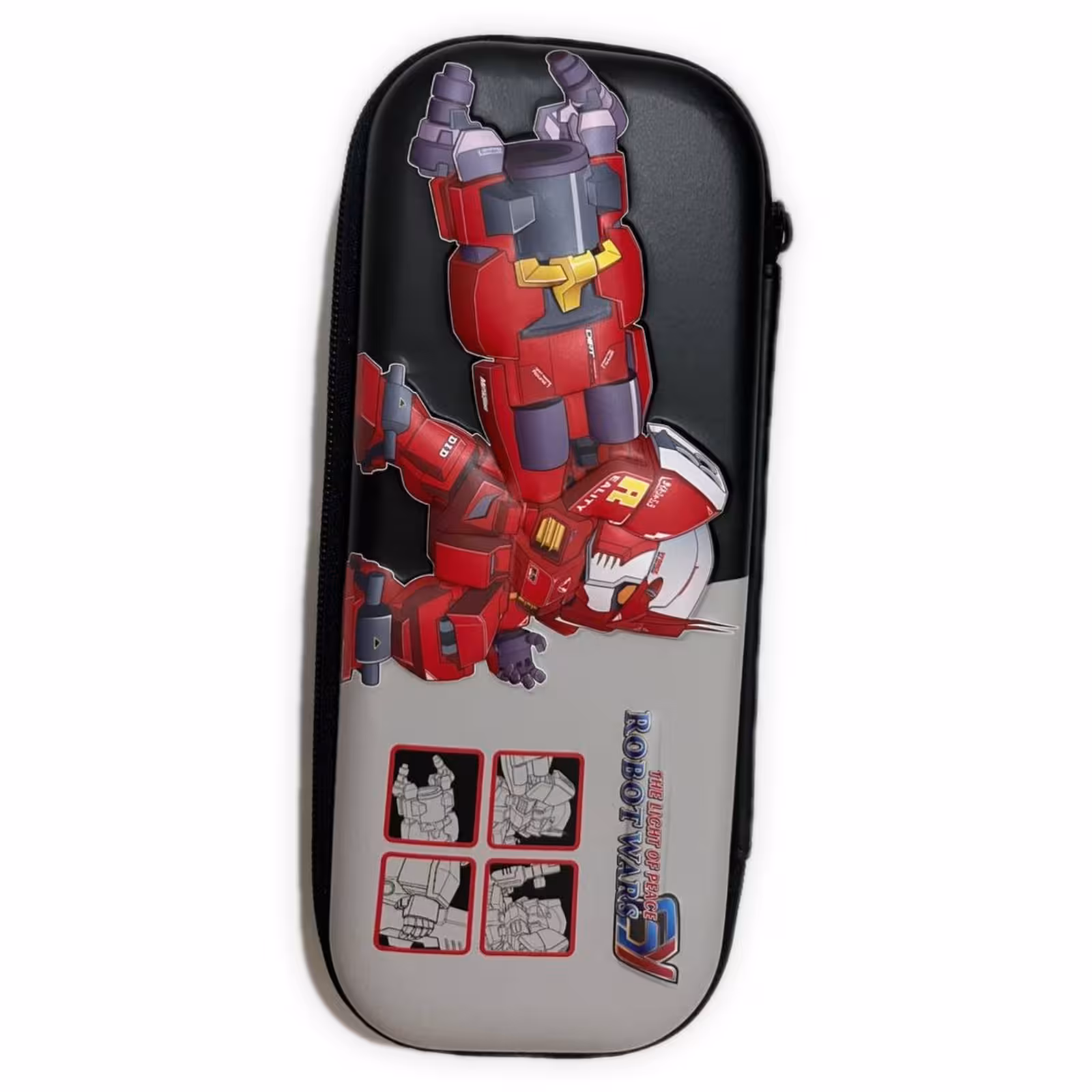 جامدادی پسرانه سه بعدی طرح جنگ رباتها 