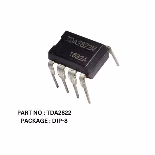آی سی آمپلی فایر TDA2822M پکیج DIP-8