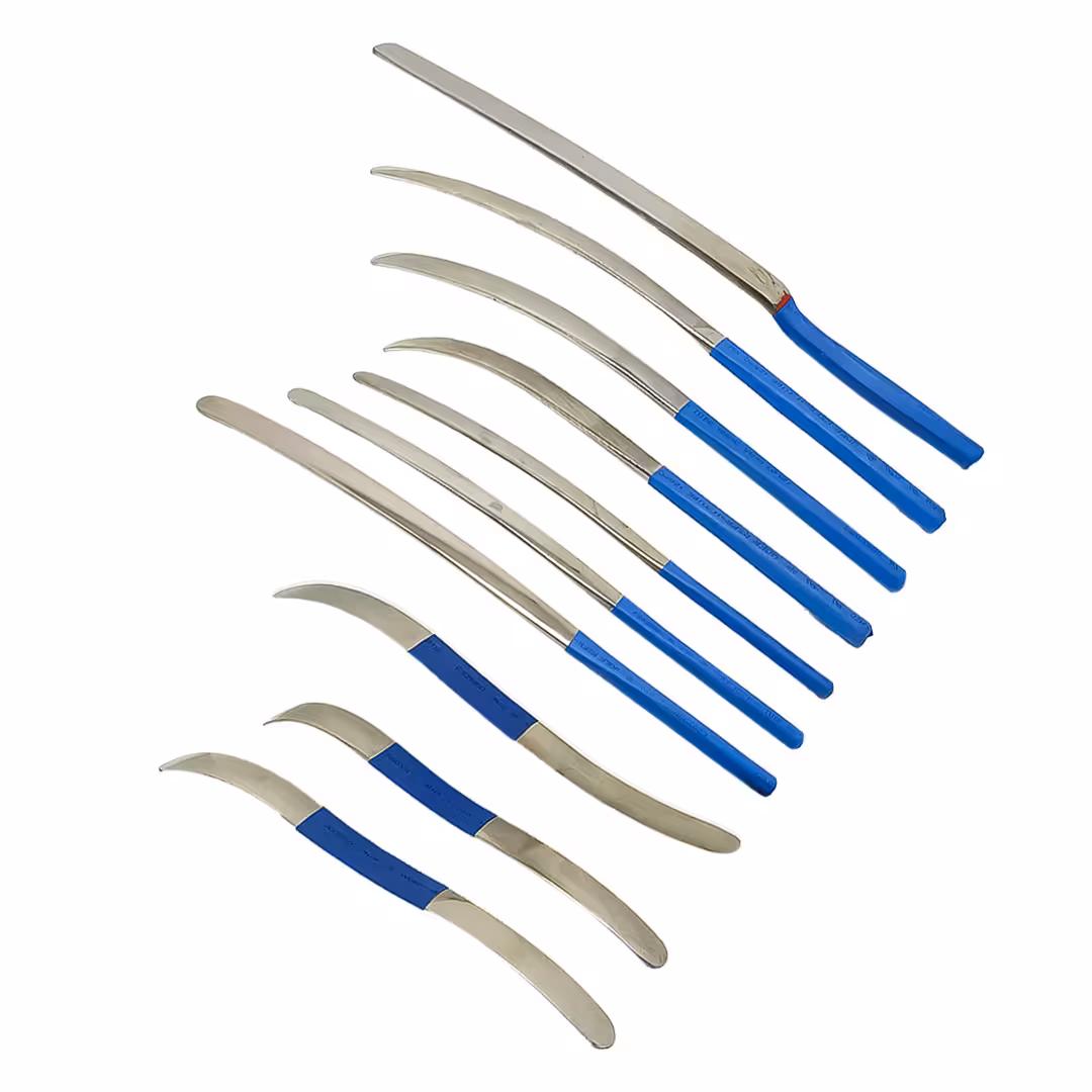 یراق فنری 10 عددی یک سانتی متری صافکاری آبی مدل YRQF-180