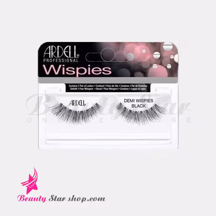مژه مصنوعی دمی ویسپایس مشکی آردل