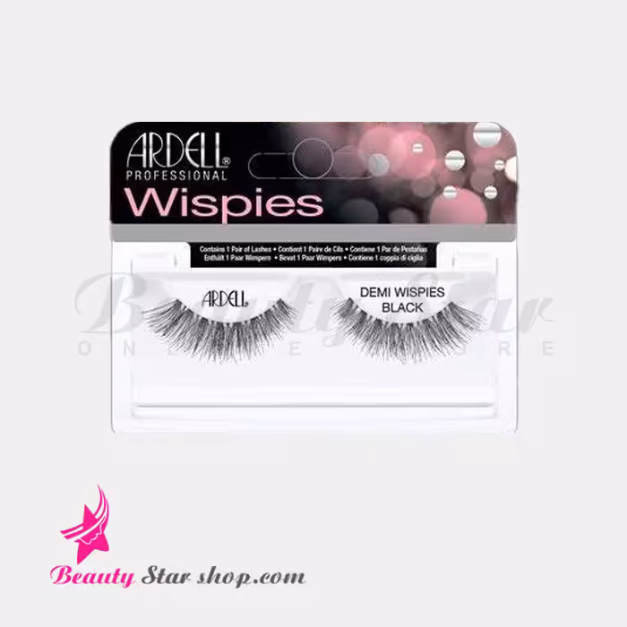 مژه مصنوعی دمی ویسپایس مشکی آردل