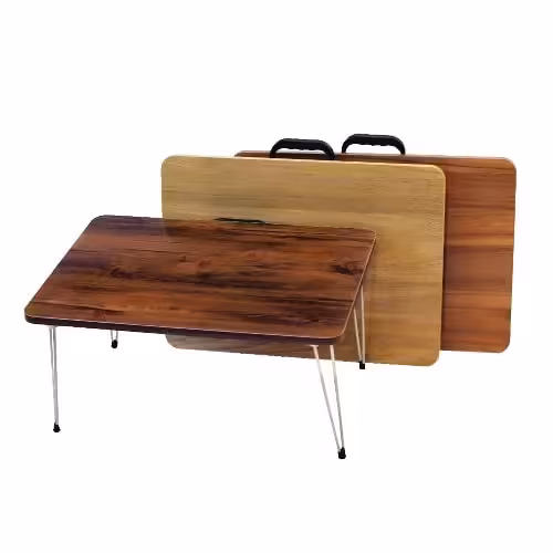 میز تحریر تاشوی مدل چوبی سایز 60*80