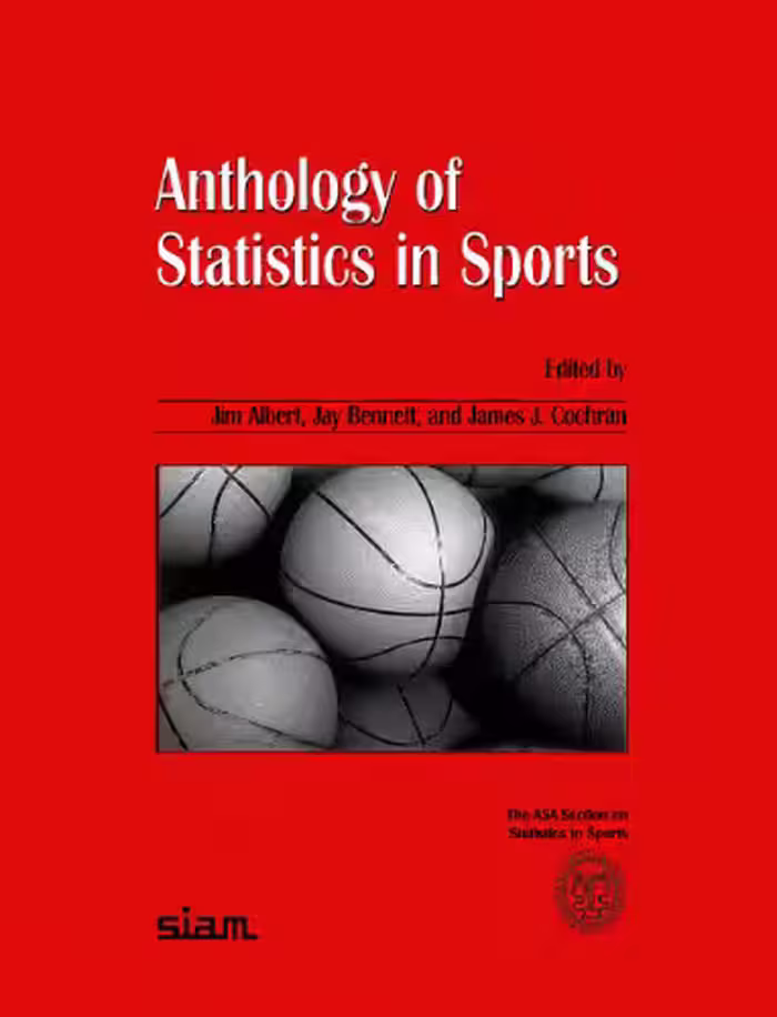 خرید و دانلود نسخه کامل کتاب Anthology of statistics in sports