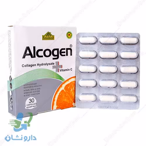 کپسول آلکوژن با ویتامین C آلفا