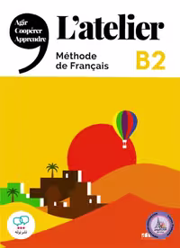 کتاب فرانسوی آتلیر Latelier B2 2019