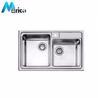 سینک اخوان کد 380s توکار دو لگنه