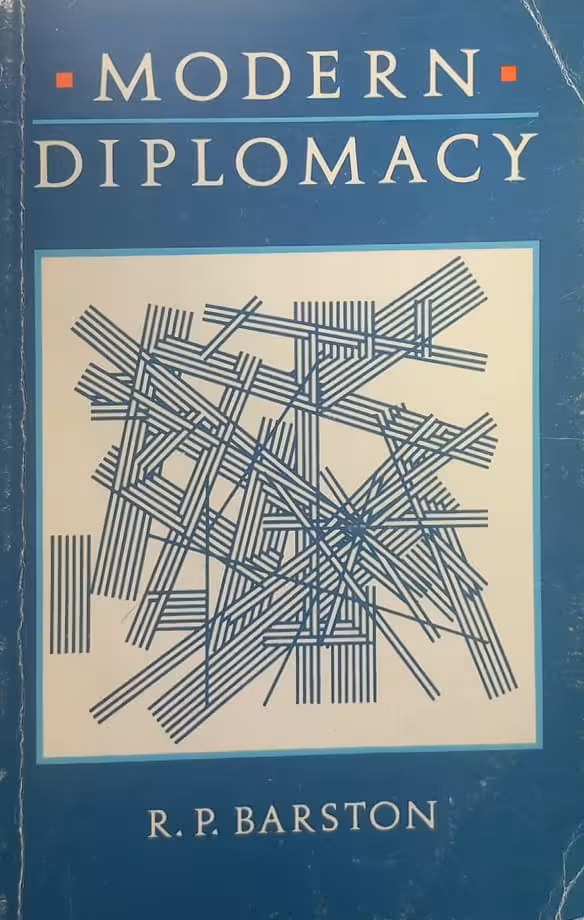 Modern Diplomacy | R. P. Barston