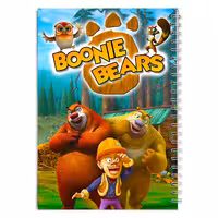 دفتر مشق کارتون خرس های بونی