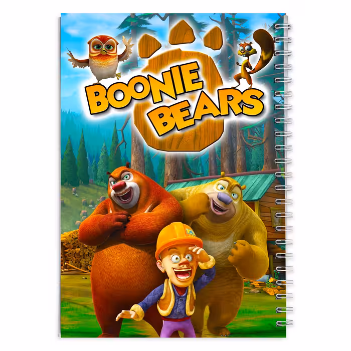 دفتر مشق کارتون خرس های بونی