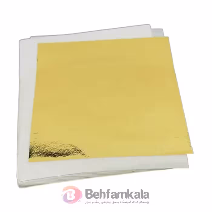 ورق طلا 100 برگی پوستی دار سایز 14 در 14