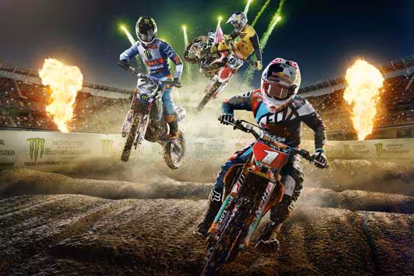 بازی موتور کراس Monster Energy Supercross The Official Videogame