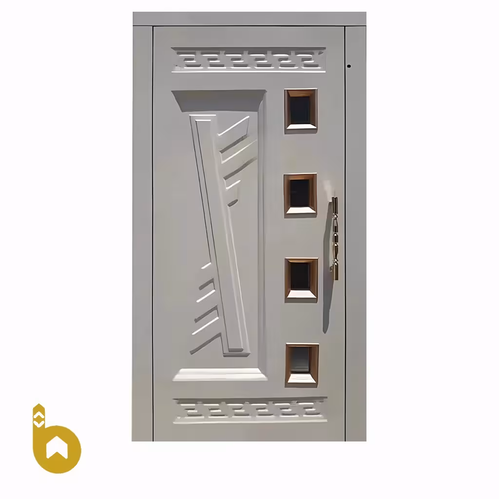 درب لولایی آسانسور | طرح اف |