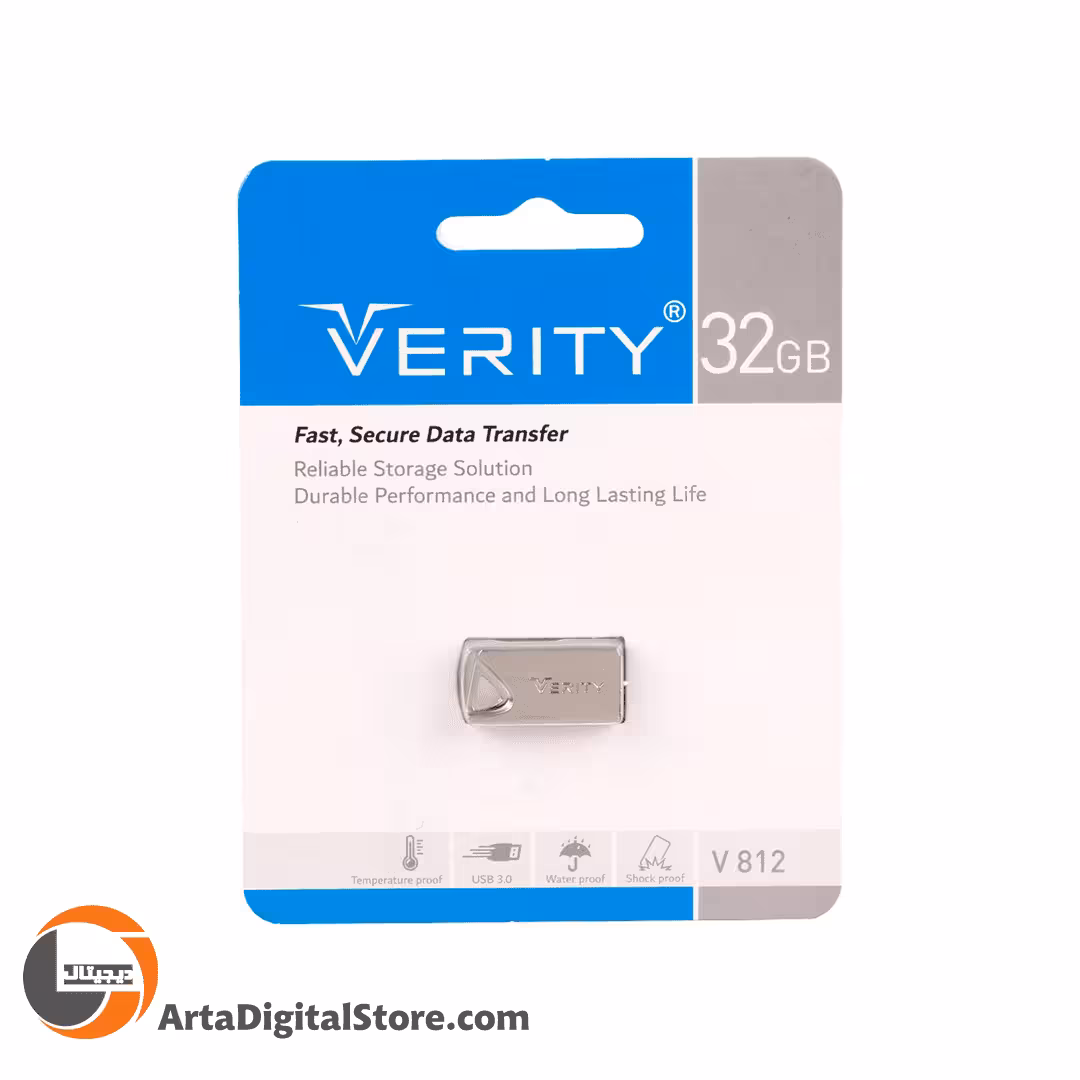 فلش مموری وریتی VERITY V812 32GB Silver