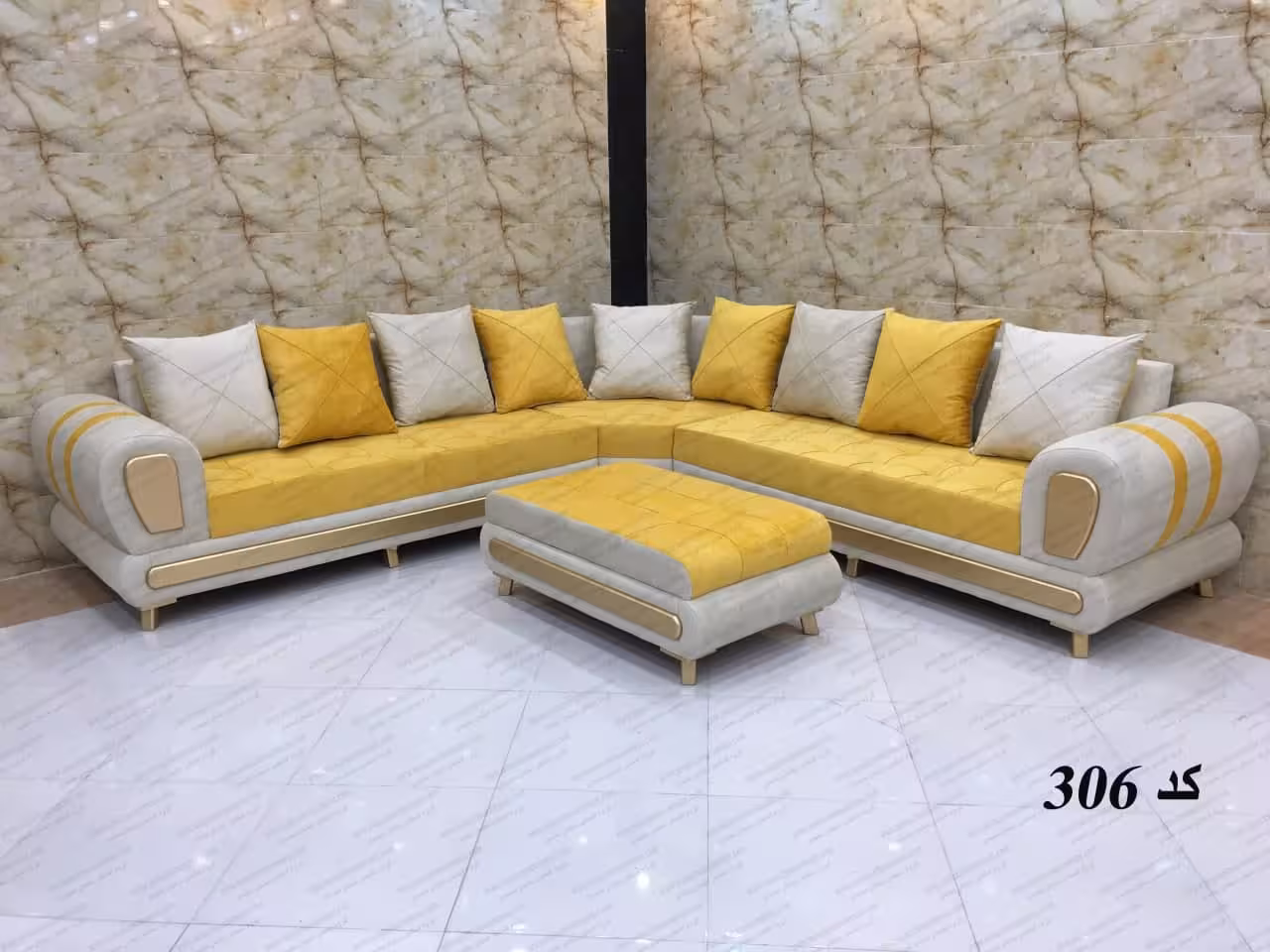 مبل ال کد 306 ست مبل 7 نفره