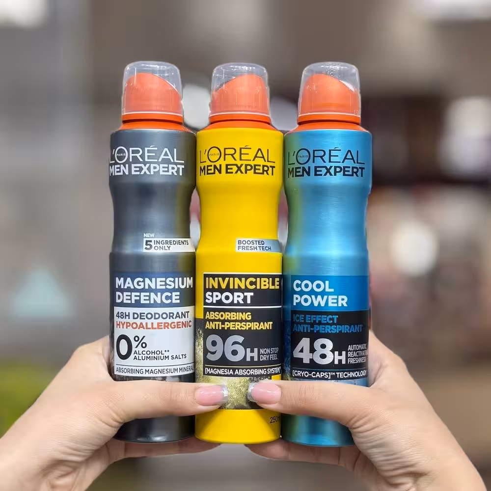 اسپری ضدتعریق لورال بزرگ 250 میل L.oreal