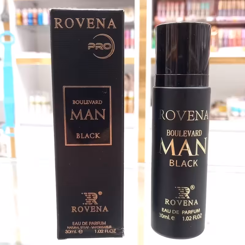 ادکلن مردانه مان بلک 30 میل شرکت روونا | amazonchi