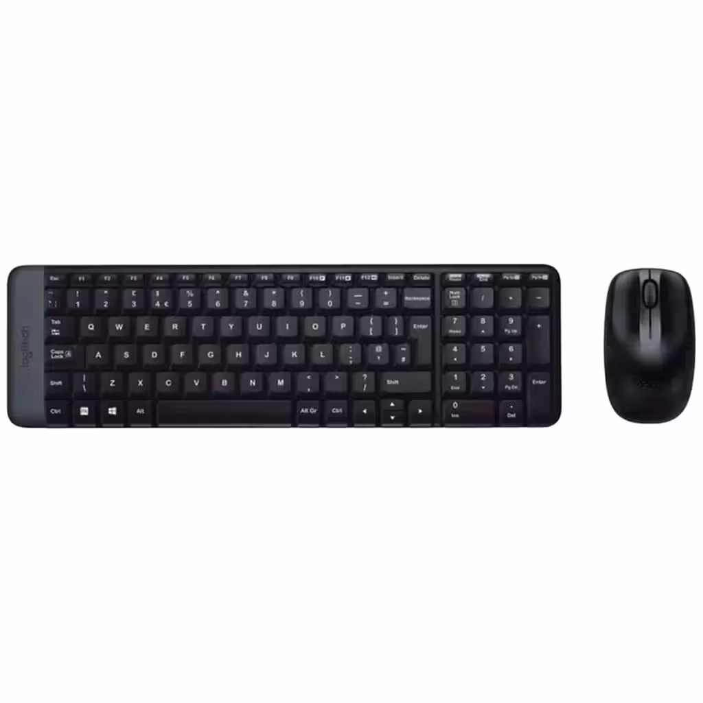 کیبورد و ماوس بیسیم لاجیتک مدل MK220