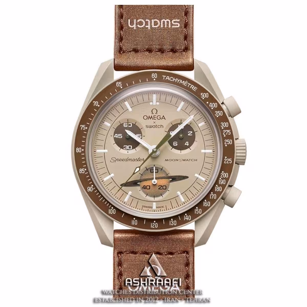 ساعت امگا سواچ زحل Omega x Swatch Speedmaster GrBr1