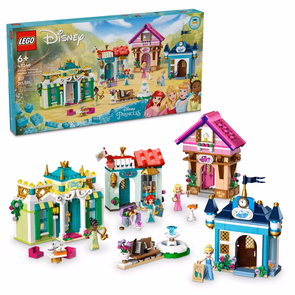 لگو Disney مدل 43246 Disney Princess Market Adventure
