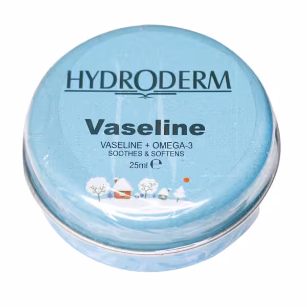 وازلین کاسه ای 25 گرمی هیدرودرم
