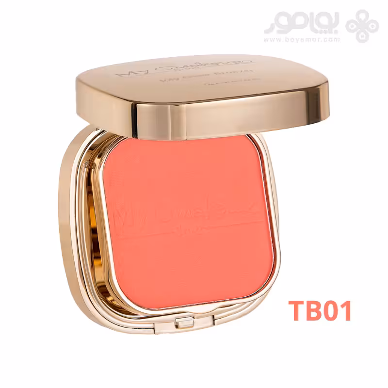 رژ گونه پودری مات مای میکاپ استوری مدل TIO-TOP رنگ TB01
