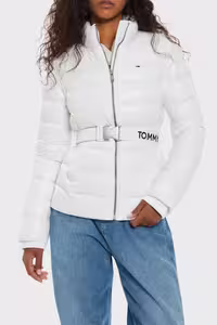 کاپشن پر پرنده از یقه بلند قوسی قوس دار MONT YBR Tommy Jeans
