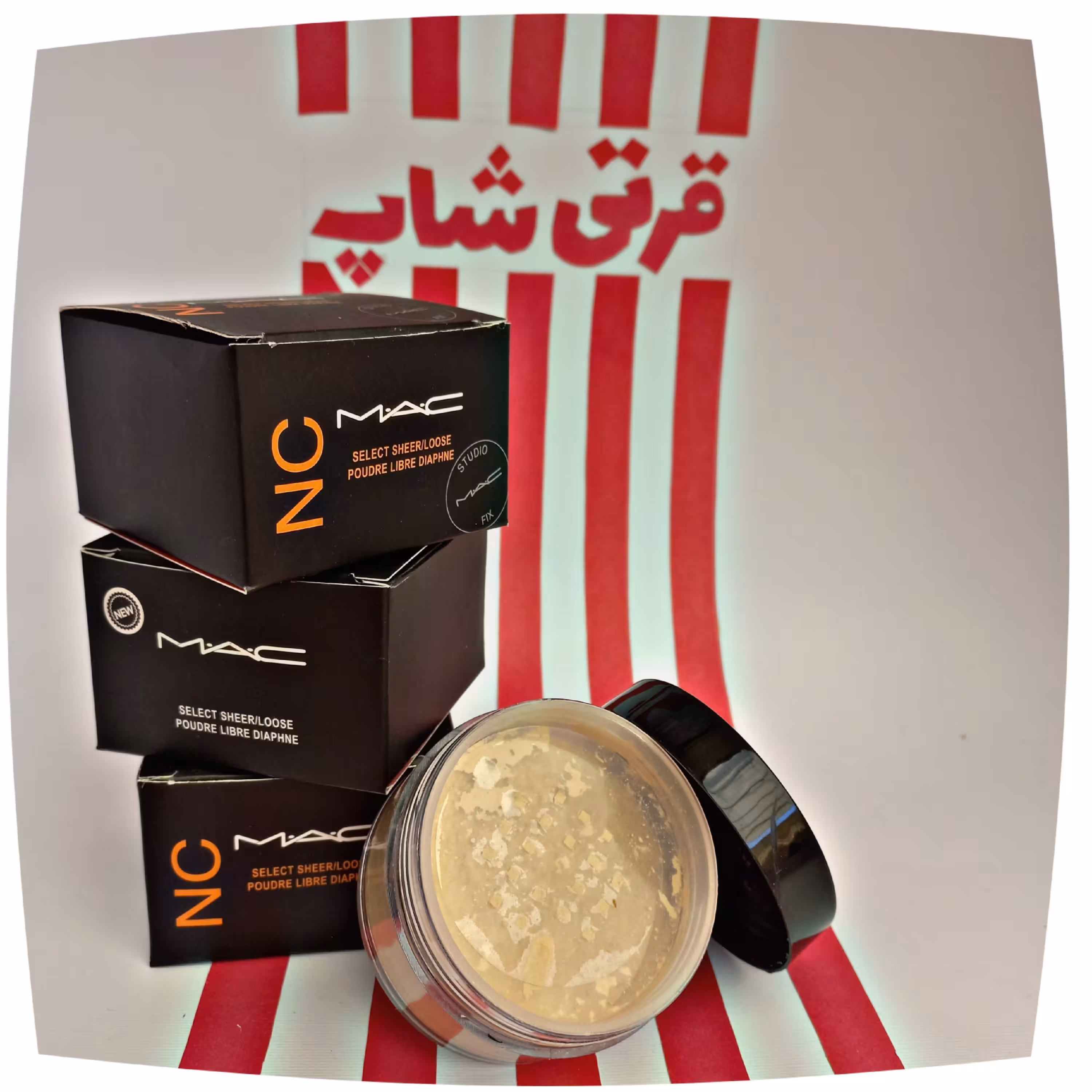 پودر فیکس مک تثبیت و مات کننده آرایش