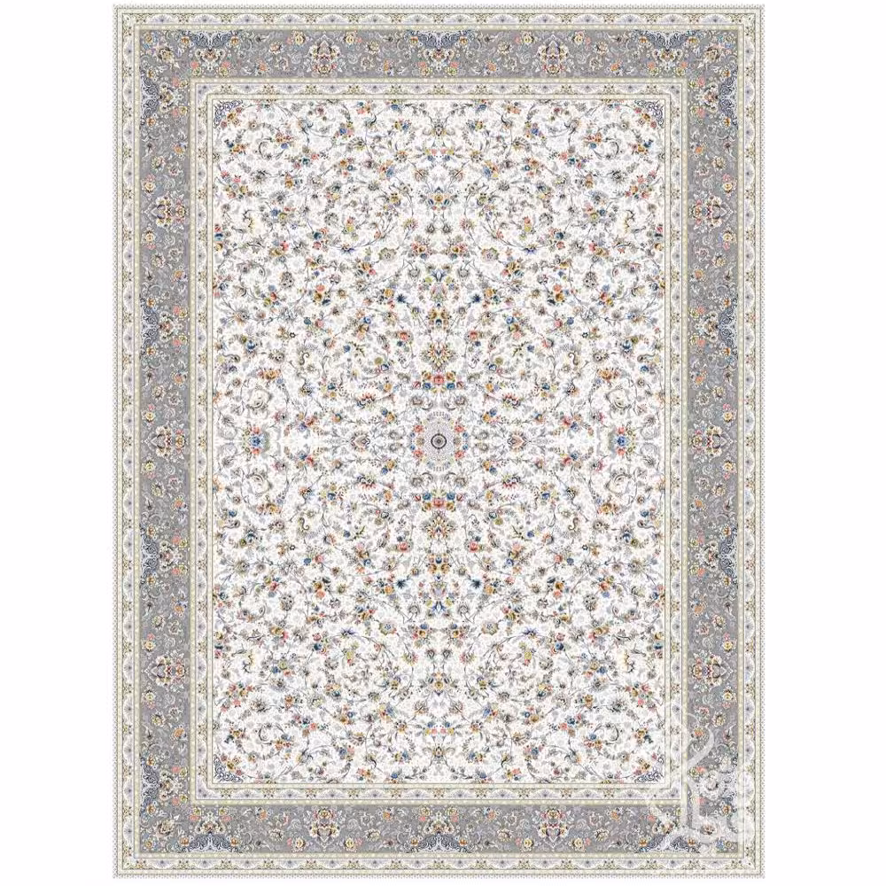 فرش طرح دارینا کرم 1500 شانه قیطران