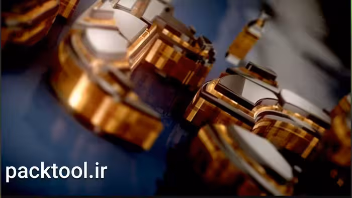 دانلود پروژه آماده افتر افکت لوگو موشن سه بعدی 3D Logo Ice Motion - پک تول